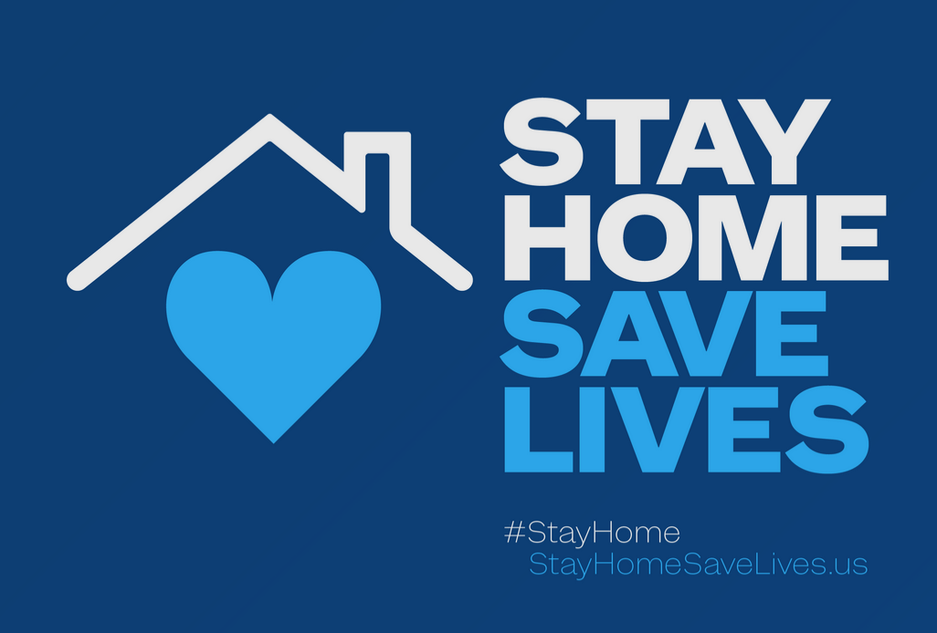Stay Home. Save Lives. Help Stop Corona.